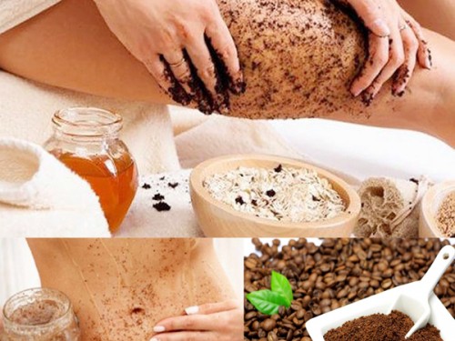 Trắng nuột nà nhờ bã cà phê