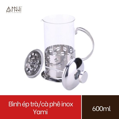 Bình ép pha trà và cafe Inox Yami (600ml)