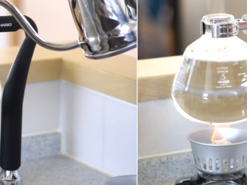 Cách pha cà phê bằng Syphon