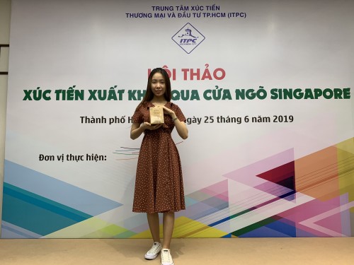 Anni Coffee tham gia Hội thảo “Xúc tiến xuất khẩu qua cửa ngõ Singapore”
