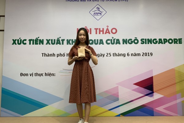Anni Coffee tham gia Hội thảo “Xúc tiến xuất khẩu qua cửa ngõ Singapore”