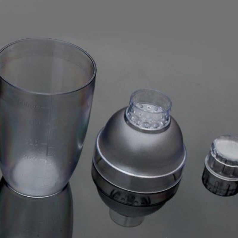 Bình Shaker nhựa - bình lắc pha chế (350ml)